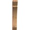 Ekena Millwork Thorton Slat Rough Sawn Bracket, Western Red Cedar, 4"W x 18"D x 26"H BKT04X18X26THR06RWR - alternate 2